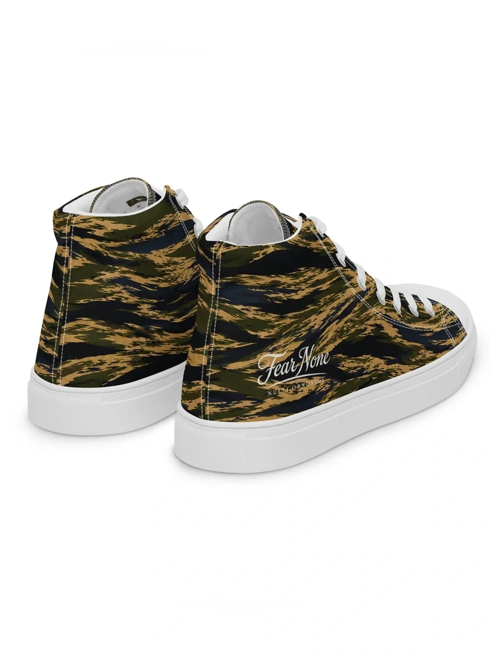 Fear None Maculae Ferōx® High Top Canvas Shoes